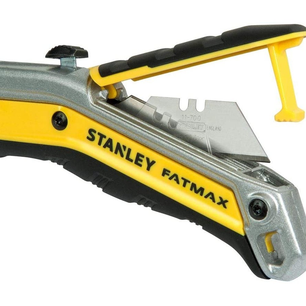 Ніж FATMAX EXO RETRACTABLE KNIFE завдовжки 190 мм з висувним трапецевидним лезом STANLEY FMHT0-10288