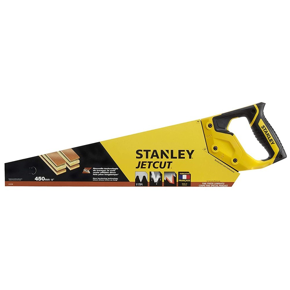 Ножівка Jet-Cut 2 X Laminator довжиною 450 мм, чистий рез STANLEY 2-20-180