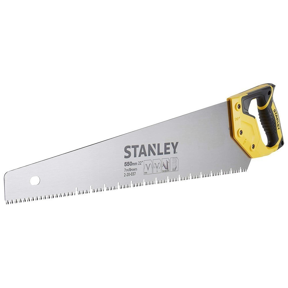 Ножівка Jet-Cut довжиною 550 мм для роботи по гіпсокартону STANLEY 2-20-037