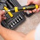 Бітотримач викруткового типу Pistol Grip Ratchet з храповим механізмом і набором з тридцяти семи біт STANLEY 0-63-038