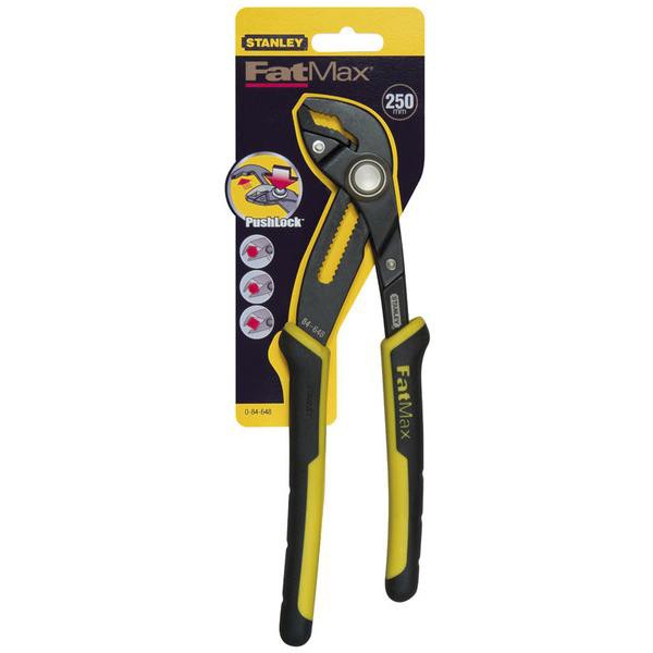 Пасатижі FatMax Groove Joint переставні сантехнічні довжиною 250 мм STANLEY 0-84-648