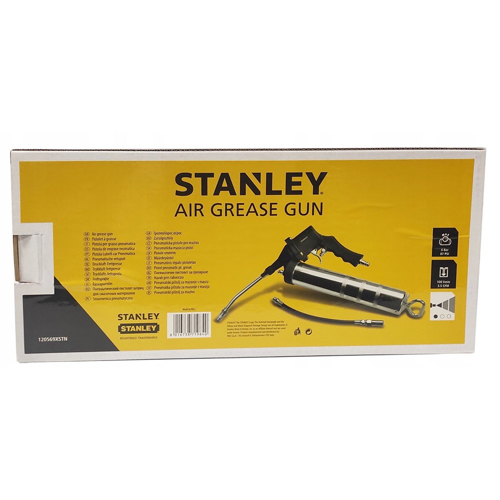 Пневматичний шприц для консистентної змазки STANLEY 120569XSTN