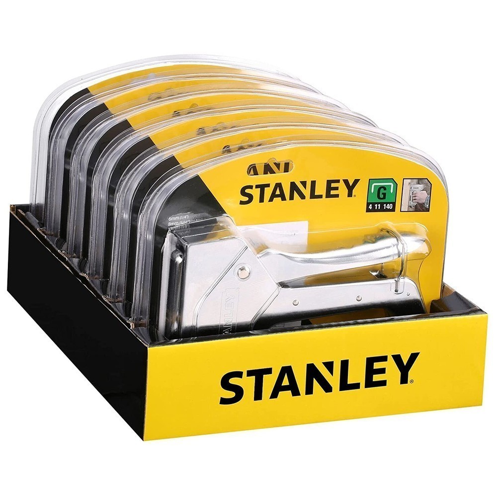 Степлер OPP Heavy Duty для скоб типу G висотою: 6, 8, 10, 12, 14 мм STANLEY 6-TR110