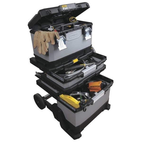 Ящик FatMax® Rolling Workshop, розміри 568x893x389 мм, з колесами STANLEY 1-95-622